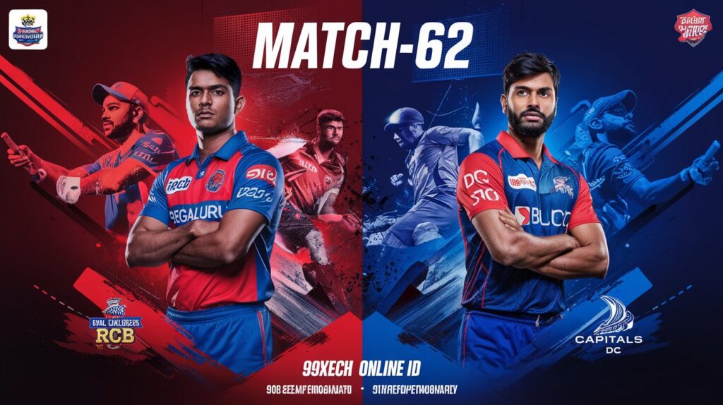 RCB vs DC 99exch online id
