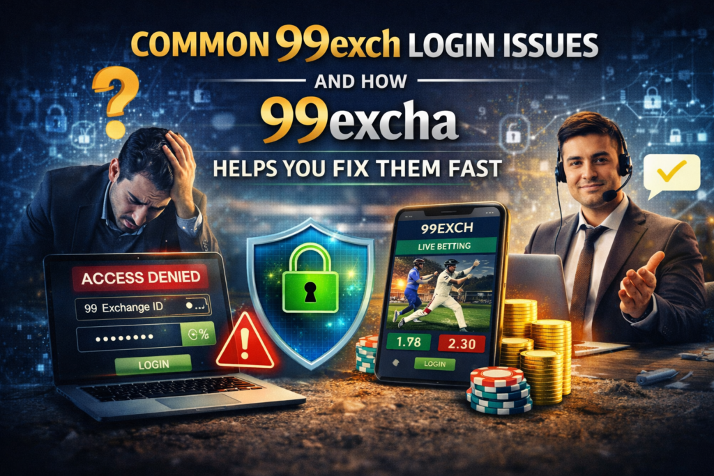 Common 99exch Login Issues and How 99exch Helps You Fix Them Fast