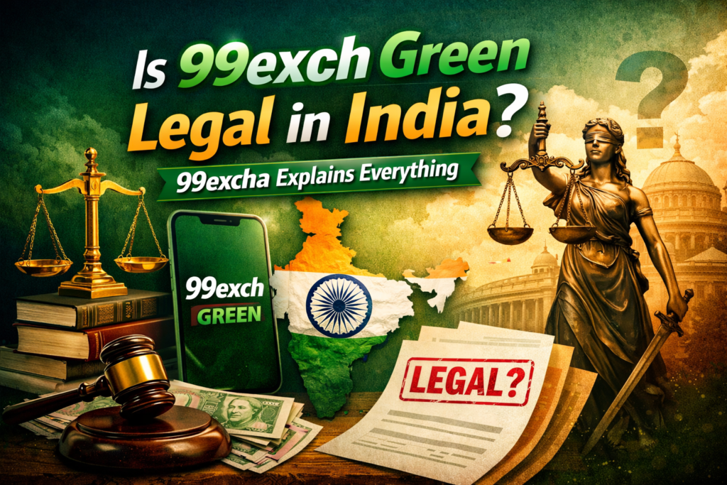 Is 99exch Green Legal in India 99excha Explains Everything