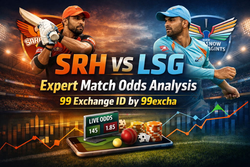 99 Exchange ID Expert Match Odds Analysis for SRH vs LSG by 99excha