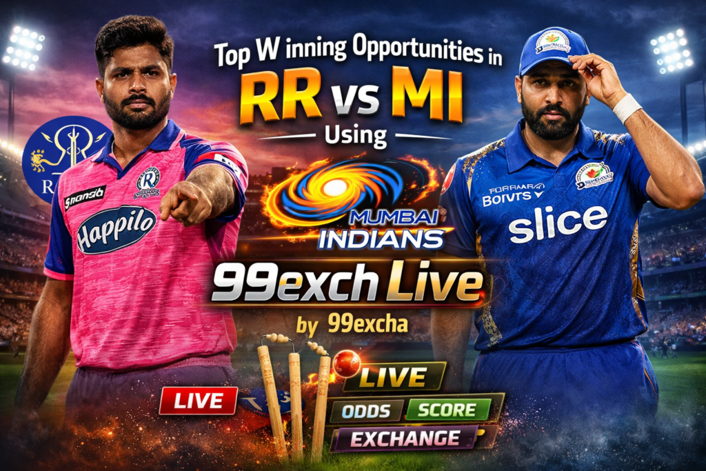Top Winning Opportunities in RR vs MI Using 99exch Live by 99excha