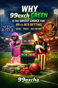 Why 99exch Green is the Safest Choice for RR vs RCB Betting